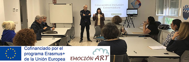 EmocionArte: compartimos casos de inclusión en el Centro de Formación del Profesorado de Badajoz